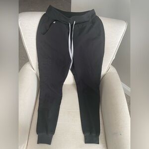 Figs Womens Black Jogger Scrub Pants